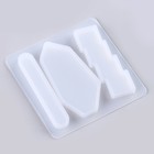 Молд силиконовый «Заколка», 3 вида заколки - Фото 4