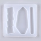 Молд силиконовый «Заколка», 3 вида заколки - Фото 5