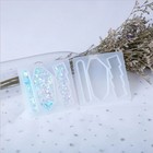 Молд силиконовый «Заколка», 3 вида заколки - Фото 7