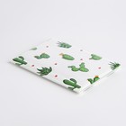 Обложка для паспорта, цвет белый/зелёный (комплект 2 шт) - фото 24534047