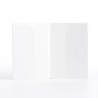 Обложка для паспорта, цвет белый/зелёный (комплект 2 шт) - фото 24534049