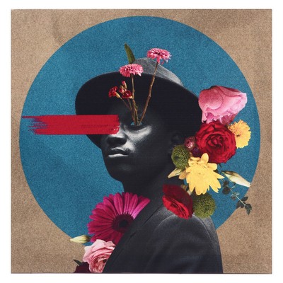 Картина-холст на подрамнике «В цветах», 40×40 см