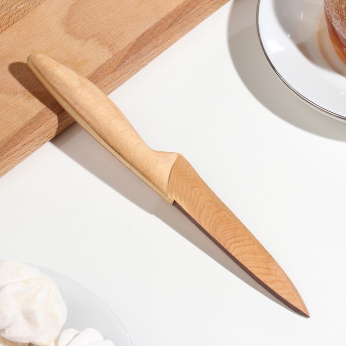 Нож для масла, 20х2,5 см, можжевельник - Фото 1