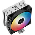 Кулер Deepcool AG400 LED Soc-AM5/AM4/1151/1200/1700 4-pin 18-32dB, Al+Cu, 130W, 614 гр, LED   949317 - Фото 5