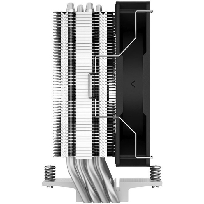 Кулер Deepcool AG400 LED Soc-AM5/AM4/1151/1200/1700 4-pin 18-32dB, Al+Cu, 130W, 614 гр, LED   949317 - фото 51309637