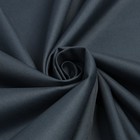 Портьера для террасы Этель 145×200 см на липучках, цвет графит, оксфорд с ВМГО, 100% п/э - Фото 3