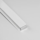 Врезной профиль Uniel для светодиодной ленты, 2 м, 22 × 7 мм, матовый рассеиватель - фото 9359132