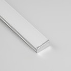 Накладной профиль Uniel для светодиодной ленты, 2 м, 15.2 × 6 мм, матовый рассеиватель, аксессуары - фото 9972555