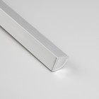 Угловой профиль Uniel для светодиодной ленты, 2 м, 16 × 16 мм, матовый рассеиватель, аксессуары - Фото 2