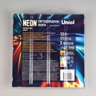 Гибкий неон Uniel 8 × 16 мм, IP67, 5 м, SMD2835, 120 LED/м, 10 Вт/м, 220 В, свечение тёплое белое - фото 22124945 Гибкий неон Uniel 8 × 16 мм, IP67, 5 м, SMD2835, 120 LED/м, 10 Вт/м, 220 В, свечение тёплое белое - фото 22124945