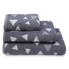 Полотенце махровое Ice shards 50Х90см, 380г/м2, 100% хлопок - фото 22125109