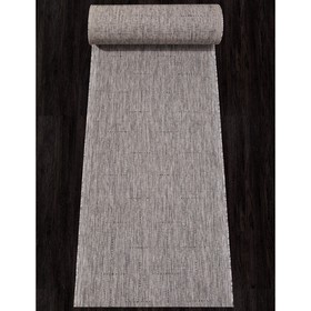

Ковровая дорожка Viva tpr s008, размер 80x3000 см, цвет gray