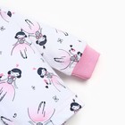 Кофточка для девочки, цвет белый/принцесса, рост 68 см - фото 49197164