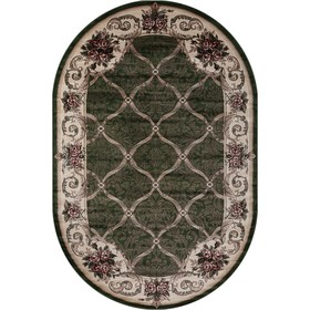 

Ковёр овальный Colizey d468, размер 300x400 см, цвет green