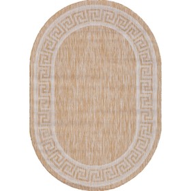 

Ковёр овальный Vegas s002, размер 200x290 см, цвет beige