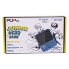 Игровая приставка PGP AIO Junior FC32a Slim, AV кабель, 8 бит, 500 игр, голубая - фото 9277214