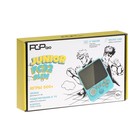 Игровая приставка PGP AIO Junior FC32a Slim, AV кабель, 8 бит, 500 игр, голубая - Фото 4