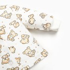 Кофточка детская, цвет бежевый/медвежата, рост 74 см - фото 51530894