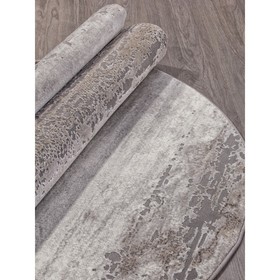 

Ковёр овальный Graff 3312, размер 120x180 см, цвет gray-beige