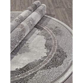 

Ковёр овальный Graff 3419, размер 240x340 см, цвет gray-beige