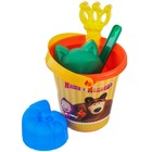 Набор игрушек для песочницы «Маша и Медведь» - Фото 1