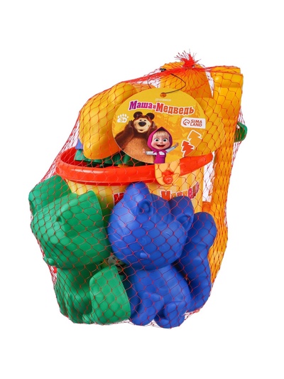 Набор игрушек для песочницы «Маша и Медведь»