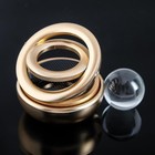 УЦЕНКА Аксессуар на панель, гравитационные кольца, вращается от солнца, золото - Фото 3