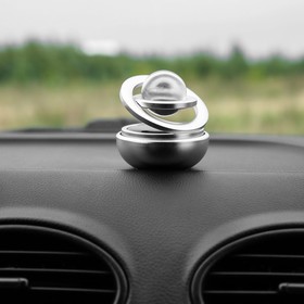 УЦЕНКА Аксессуар на панель, гравитационные кольца, вращается от солнца, серебро 9598221