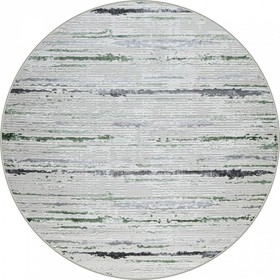 Ковёр круглый Kleopatra 38462A, размер 150x150 см, цвет green fls/l.grey 9591139