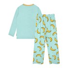Пижама для девочки: лонгслив и брюки «Симпл-димпл», рост 134 см, цвет мятный - Фото 3