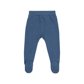 Ползунки детские с закрытыми ножками Basic, рост 68 см, цвет синий