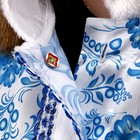 Карнавальный костюм «Народные гуляния. Гжель», накидка, кокошник, размер 42-50 - Фото 7