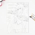 Раскраска акварелью «Мир Аниме», А4 - Фото 6