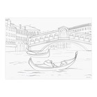 Раскраска акварелью с красками «Акварельные сюжеты», А4 - Фото 10