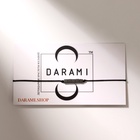 Браслет желаний «Гематит» куб на чёрной нити, длина регулируется - Фото 1