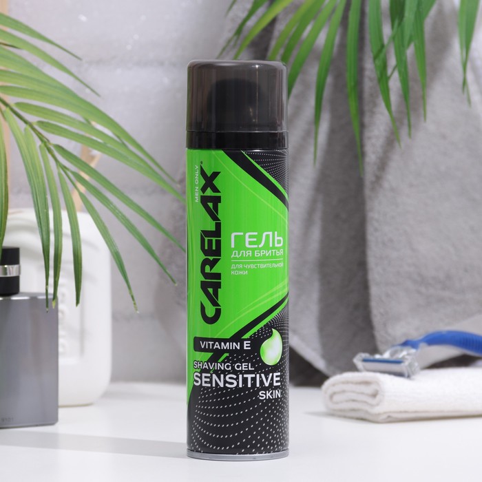 

Гель для бритья Carelax Sensitive, 200 мл