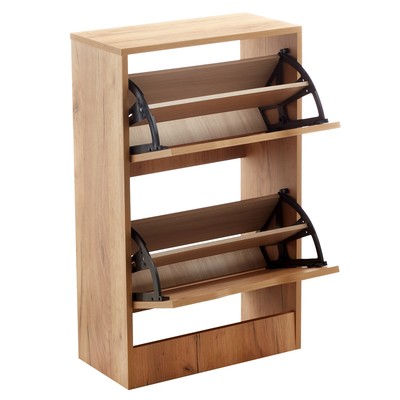 Обувница «Клик Мебель», 500×240×810 мм, цвет крафт золотой