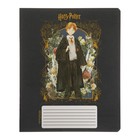 Тетрадь 12 листов в клетку "Гарри Поттер", обложка мелованный картон, блок офсет 65, 5 видов МИКС - Фото 3