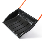 Движок пластиковый, размер ковша 53 × 70 см, металлическая планка, «Барин» - Фото 3