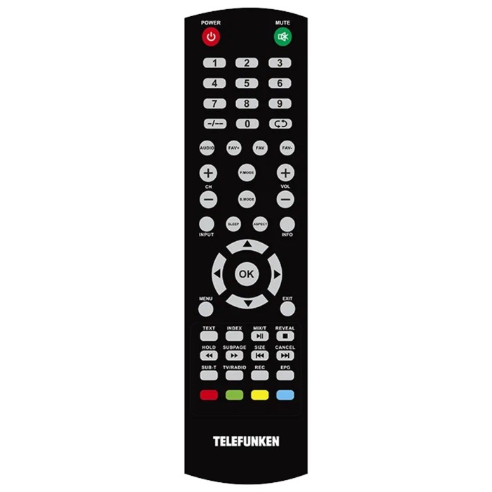 Телевизор Telefunken TF-LED32S72T2, 32", 1366x768, DVB-T2/C/, HDMI 3, USB, черный - фото 51327010