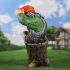 Садовая фигура из полистоуна «Баба Яга с метлой», 55×30×34 см 9567040 - фото 319863530
