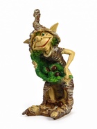 Садовая фигура из полистоуна «Тролль», 39×17×21 см - Фото 10