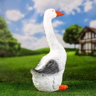 Садовая фигура из полистоуна «Гусь», h=47 см - Фото 5