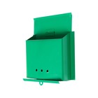 Ящик почтовый без замка (с петлёй), горизонтальный «Письмо», зелёный - Фото 4