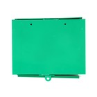 Ящик почтовый без замка (с петлёй), горизонтальный «Письмо», зелёный - Фото 6