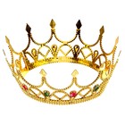 Карнавальный набор принцессы плащ гипюр коралловый,корона,длина 85см - Фото 6