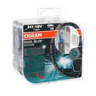 Лампа автомобильная Osram COOL BLUE Intense, H1, 12 В, 55 Вт, набор 2 шт 9578673 - фото 10386232