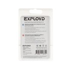 Флешка Exployd 530, 8 Гб, USB2.0, чт до 15 Мб/с, зап до 8 Мб/с, чёрная - фото 51309664 Флешка Exployd 530, 8 Гб, USB2.0, чт до 15 Мб/с, зап до 8 Мб/с, чёрная - фото 51309664