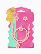 Набор детский Выбражулька «Ромашка» 3 предмета: клипсы, кулон, браслет d=5 см МИКС - Фото 11