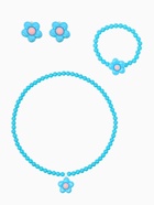 Набор детский Выбражулька «Ромашка» 3 предмета: клипсы, кулон, браслет d=5 см МИКС - Фото 8